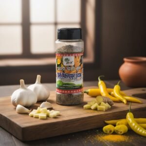 Pili Mirch Lahsun Adrak Flavoured Salt || 120 gm